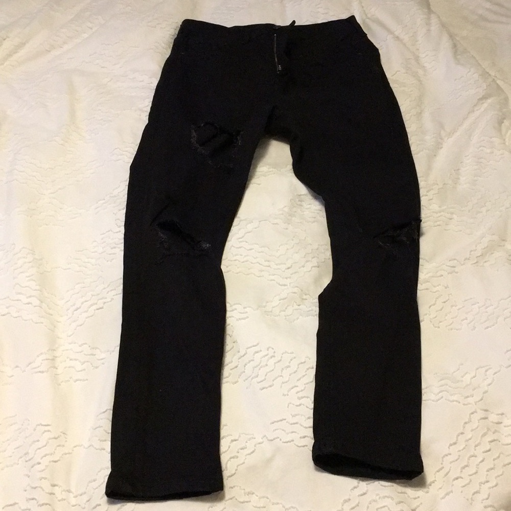 Topshop Jamie destroyed skinny jeans